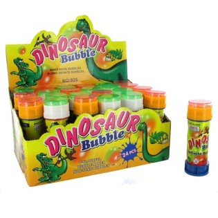 Pomperos de Dinosaurio en Expositor (24 uds.)