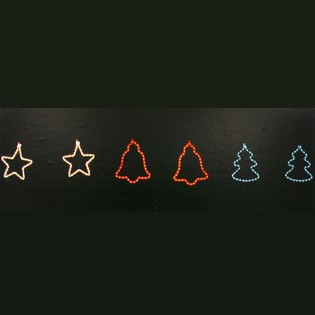 ILUMINACIÓN NAVIDEÑA CON FIGURAS