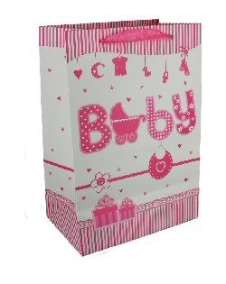 BOLSA DE NACIMIENTO - ROSA BEBÉ (12 uds.)