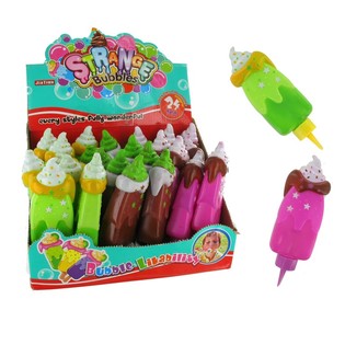 Pomperos de jab&oacute;n con forma de helado (24 uds.)