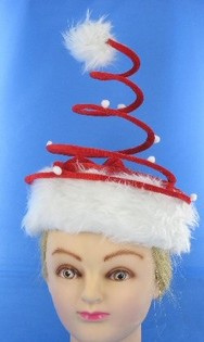 Gorro de Navidad en Espiral (12 uds.)