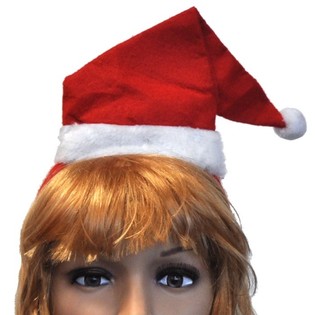 Diadema con Gorro de Papá Noel (12 uds.)