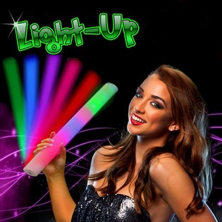 Palos de Espuma LED - Bastón de Fiesta Multicolor (25 uds.)