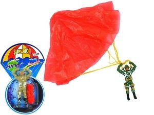 Juguete Paracaidista (Pack de 24)
