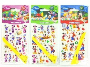 CALCOMANÍAS / PEGATINAS DISNEY MICKEY MOUSE (24 uds.)