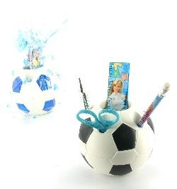 Portalápices de Fútbol con Lápices, etc. (12 uds.)