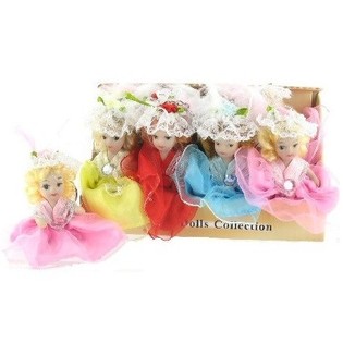 Peque&ntilde;as mu&ntilde;ecas de porcelana - Modelo 2 (12 uds.)