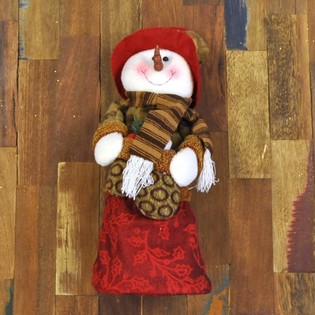 Muñeco de Nieve de Pie de Lujo (1 ud.)