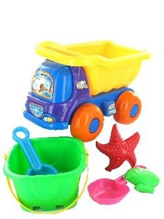 GRAN SET DE PLAYA - MODELO CAMIÓN VOLQUETE (2 uds.)