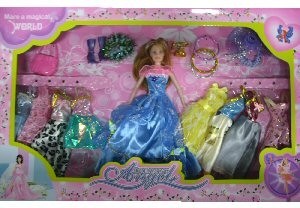 SET DE VESTIR PARA MUÑECA MEGA GRANDE