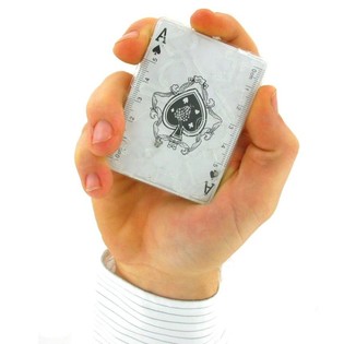 Juego de paciencia con forma de carta de juego (50 uds)