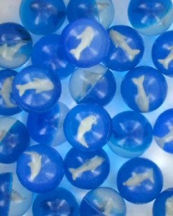 Pelota Saltarina Delf&iacute;n - 4cm (24 uds.)