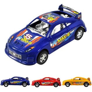 Coche de Carreras de Juguete de Fricción 16 cm (12 ud.)