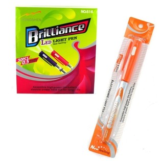 Bolígrafos con luz integrada (50 uds.)