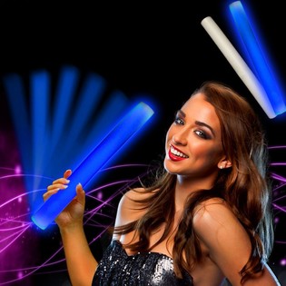 Palo de Espuma LED Azul - Party Stick (24 uds.)