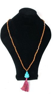 Collar Estilo Ibiza Marrón Buda (1 ud.)