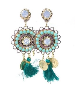 Pendientes estilo Ibiza (1 ud.)