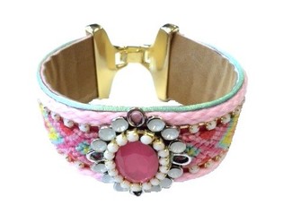 Pulsera Ibiza Rosa/Fucsia (1 ud.)