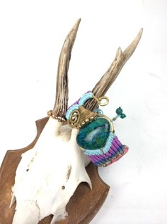 Pulsera de Ibiza Hecha a Mano Greenstone Menta (1 ud.)