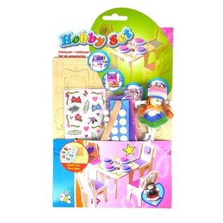 Set de Manualidades Puzzle 3D de Madera (24 uds.)