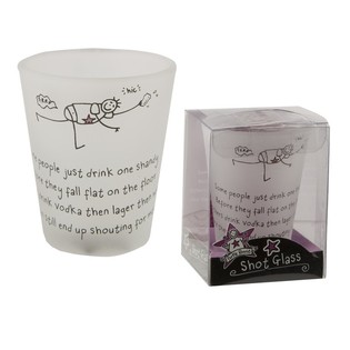VASOS DE CHUPITO EN EXPOSITOR (12 uds.)