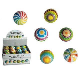 Pelotas saltarinas suaves y coloridas (24 uds.)