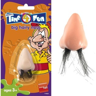 SMIFFY'S NARIZ PELUDA EN TARJETA (48 uds.)