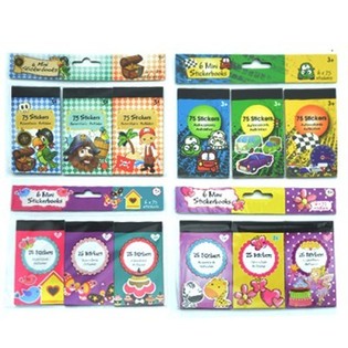 6 Libritos de Pegatinas (36 sets)