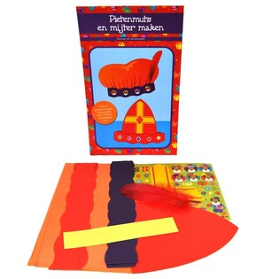 Kit DIY Gorro de Paje y Mitra de San Nicol&aacute;s (12 uds.)