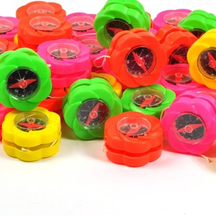 Yo-yo para t&oacute;mbola con br&uacute;jula (50 uds.)