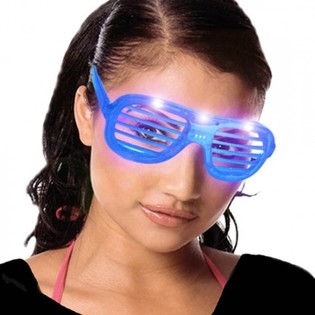 Gafas Shutter Shades con Iluminaci&oacute;n LED (24 uds.)