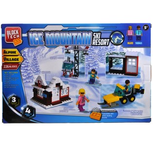 Set de Bloques de Construcci&oacute;n Monta&ntilde;a de Hielo - 226 Piezas