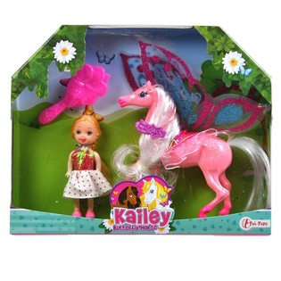 Mu&ntilde;eca Kailey con Caballo (6 uds.)