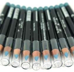 Lápiz de Ojos y Labios Azul Metálico (12 uds)