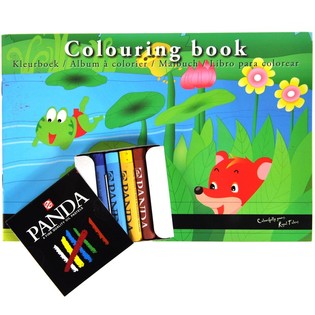 Libro de colorear ROYAL TALENS con tizas pastel (12 uds.)