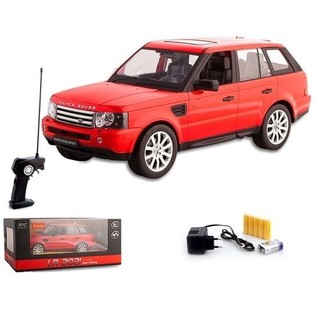 COCHE RADIOCONTROL MEGA GRANDE CON LUCES - ROJO