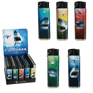 ENCENDEDORES ELÉCTRICOS TIBURONES EN EXPOSITOR - HASTA AGOTAR (50 uds.)