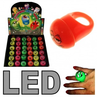 ANILLOS LUMINOSOS EN EXPOSITOR (36 ud.)