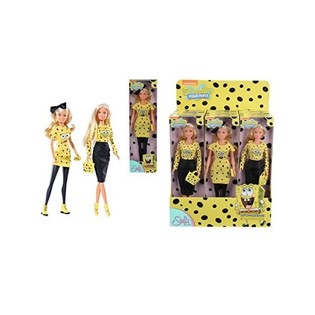 Muñeca Simba Steffi Love con Traje de Bob Esponja (Paquete de 12)