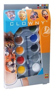 Maquillaje al Agua SES Clowny (10 Colores) (1 ud.)