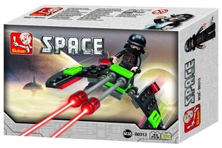 Sluban Space Fighter M38-B0313 Caza Espacial (1 ud.)