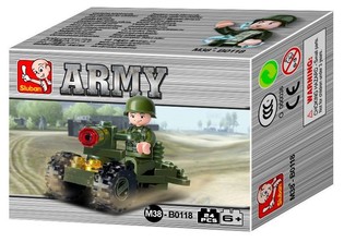 Soldado de Juguete Sluban Ejército M38-B0118 (1 ud.)