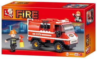 Sluban Camión de Bomberos M38-B0276 (1 ud.)