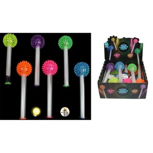PALOS LED BOLA DE PINCHOS LUMINOSA EN EXPOSITOR (12 ud.)