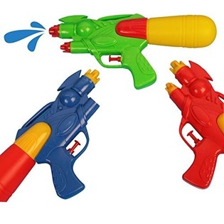 Pistolas de Agua, 25 cm de Largo (12 uds.)
