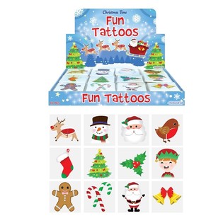 TATUAJES DIVERTIDOS – MODELO NAVIDAD (48 sobres x 12 uds.)