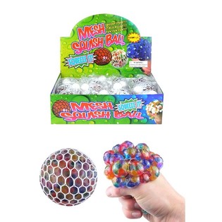 PELOTA SQUISHY &ndash; COLORES MULTICOLOR (12 uds.)