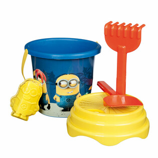 GRAN SET DE PLAYA MINIONS 5 PIEZAS (6 uds.)