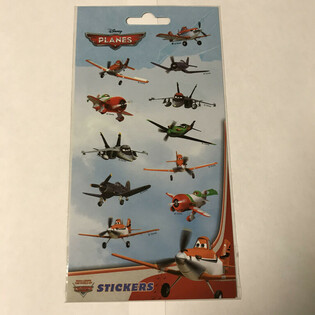 Lámina de pegatinas: DISNEY PLANES, Dim. 20 x 10 cm (10 uds)