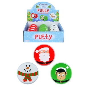 Slime Putty Navideño en Expositor (12 uds.)